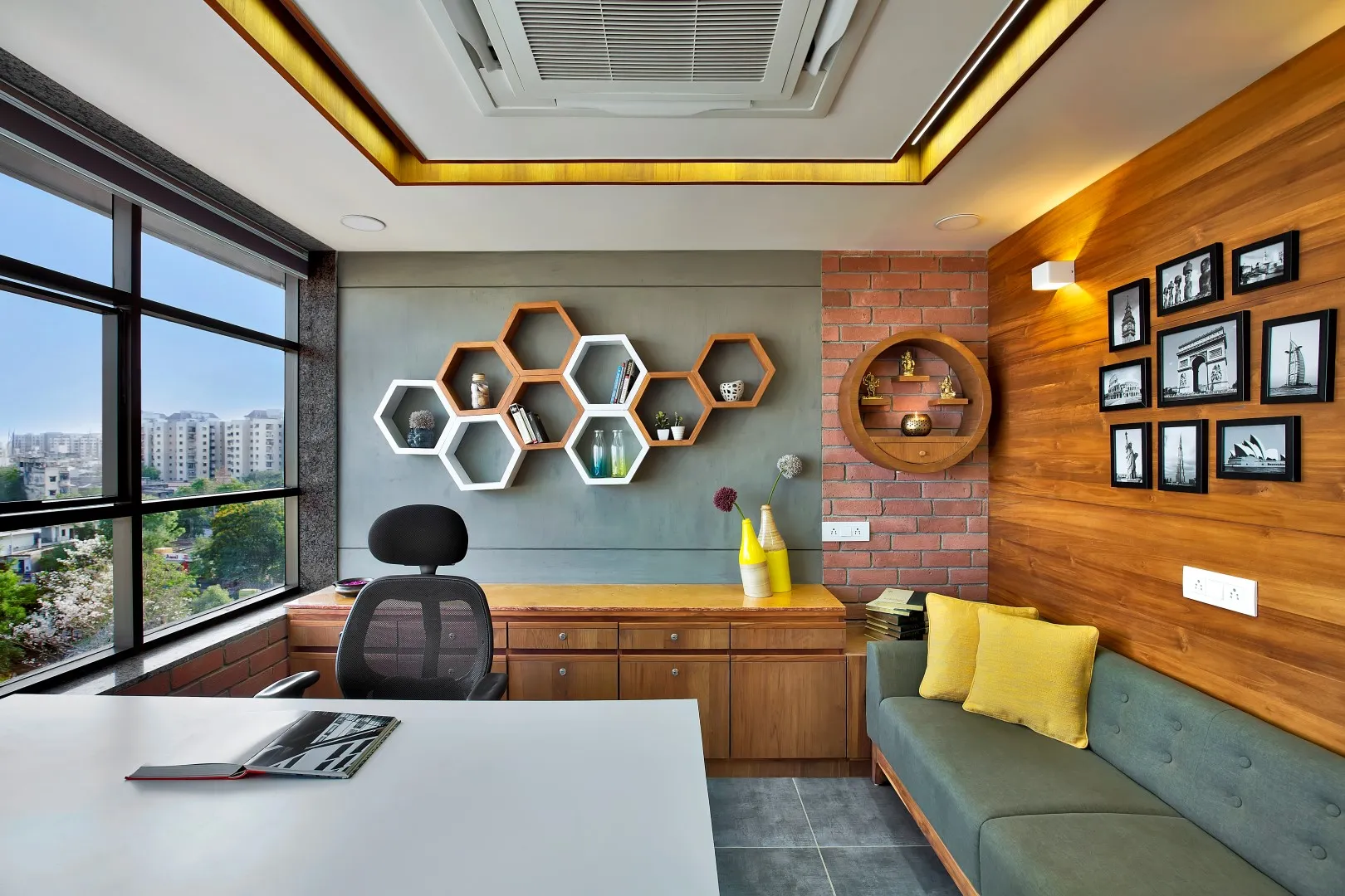 Small Office Interior